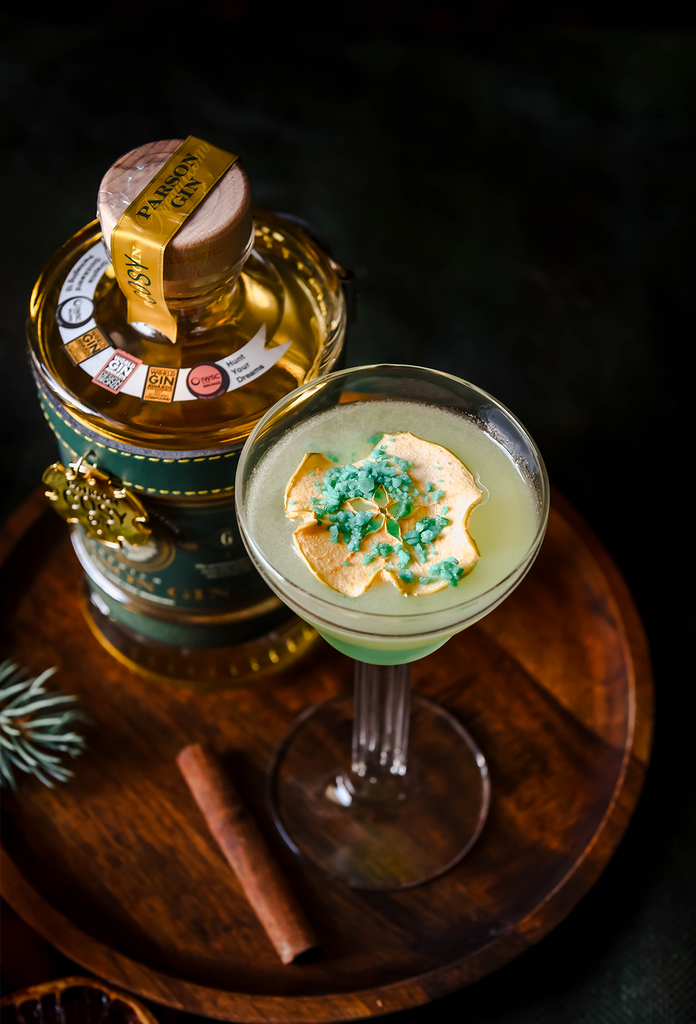 PARSON COSY GIN BOTTLE APPLE SPARK COCKTAIL